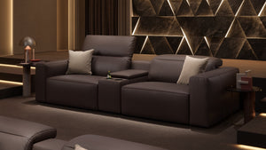 Leder 2-Sitzer Kinosofa LENOLA – Bild 4