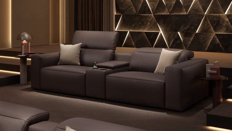 Leder 2-Sitzer Kinosofa LENOLA – Bild 4