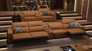 Leder 2-Sitzer Kinosofa LENOLA – Bild 5