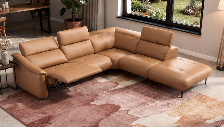 Ecksofa mit elektrischer Sitzverstellung kaufen – Sofanella