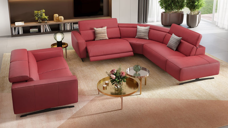 Leder Ecksofa ALESSO – Bild 7