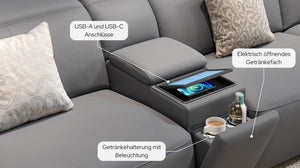 Leder Ecksofa ROMA – Bild 3