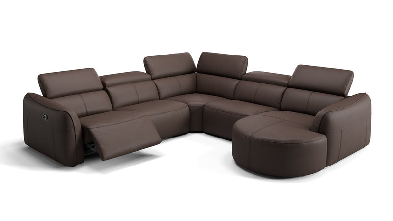 Leder Wohnlandschaft MILAZZO
