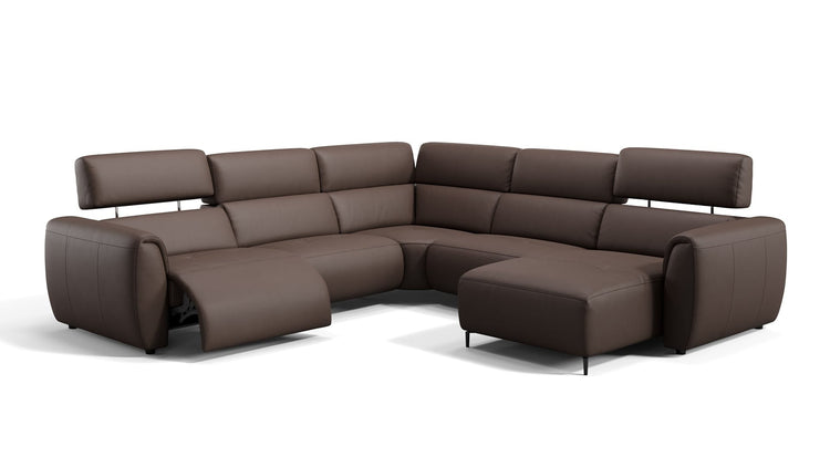 Leder Wohnlandschaft LIORA