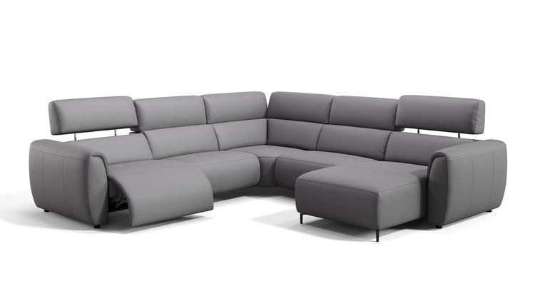 Leder Wohnlandschaft LIORA