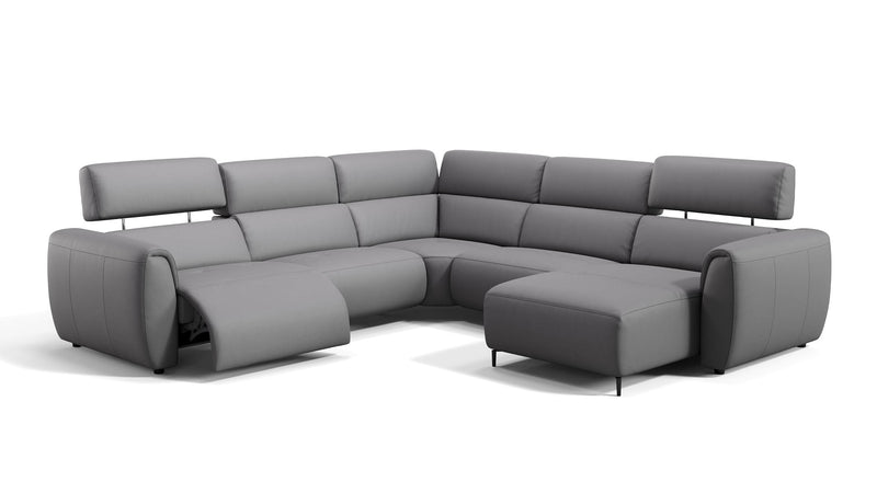 Leder Wohnlandschaft LIORA