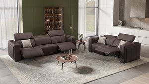 Leder 2-Sitzer Sofa ANCONA – Bild 6
