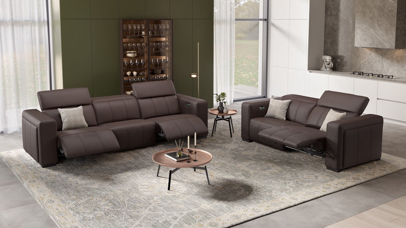 Leder 2-Sitzer Sofa ANCONA – Bild 6