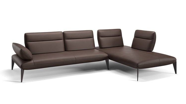 Leder Ecksofa LAZIO