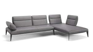 Leder Ecksofa LAZIO