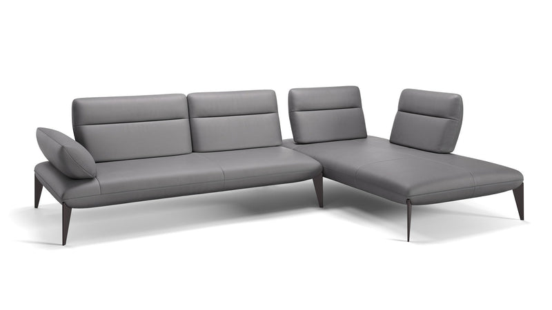 Leder Ecksofa LAZIO