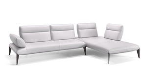 Leder Ecksofa LAZIO