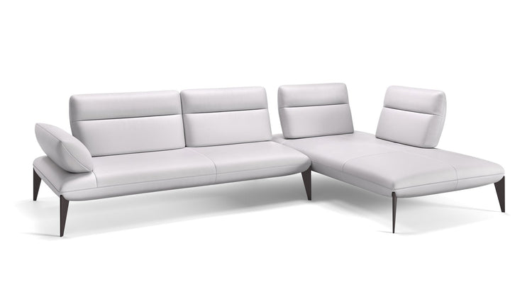 Leder Ecksofa LAZIO