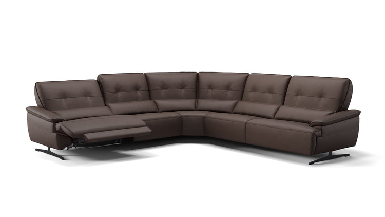 Leder Wohnlandschaft PERLO