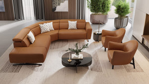 Leder Ecksofa ALESSO – Bild 8