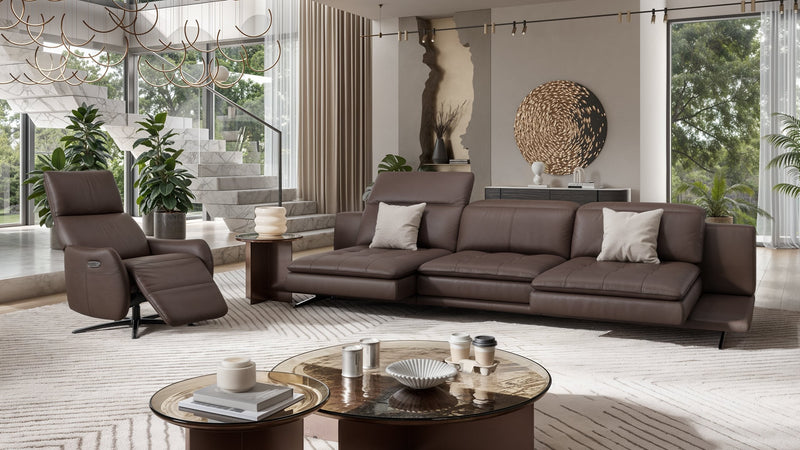 Bigsofa mit drehbaren Sitzen