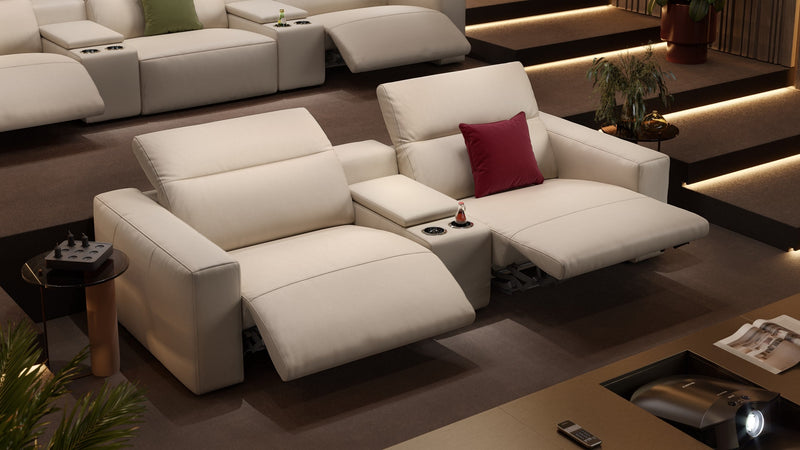 Leder 2-Sitzer Kinosofa LENOLA – Bild 6