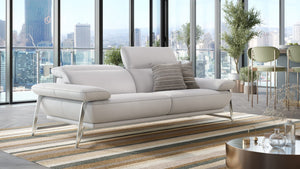 Leder 3-Sitzer Sofa BIANCO – Bild 7