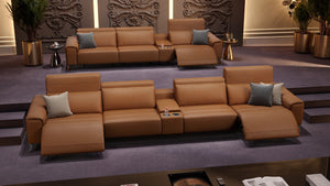 Leder 4-Sitzer Kinosofa BELLA – Bild 8