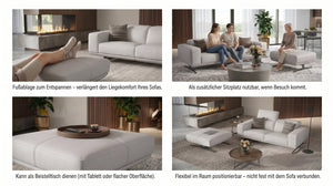 Leder Hocker MERANO – Bild 5