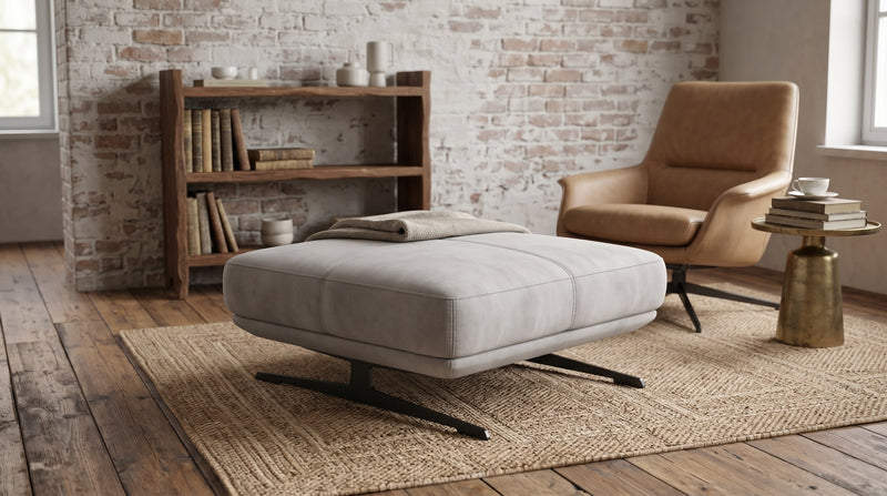 Stoff Hocker MERANO