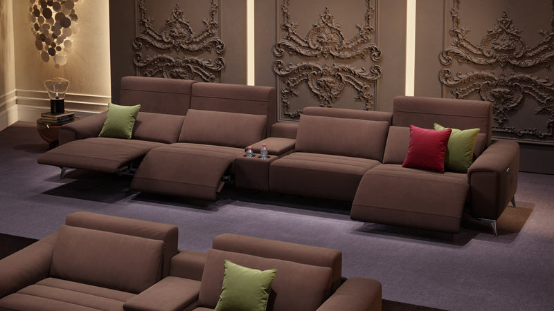 Stoff 4-Sitzer Kinosofa BELLA – Bild 4