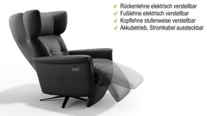 Leder Relaxsessel ARSITA – Bild 8
