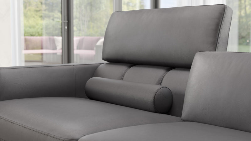 Leder 2-Sitzer Sofa SALERNO – Bild 6