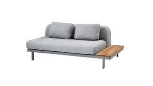 SPACE 2-Sitzer mit Ablage rechts