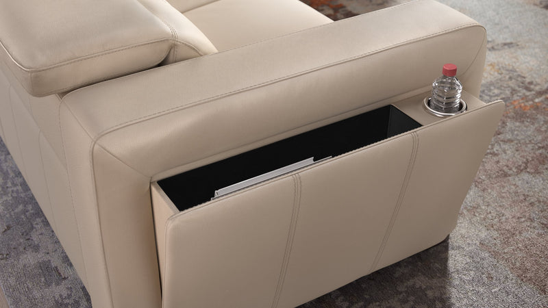 Leder 2-Sitzer Sofa ANCONA – Bild 7