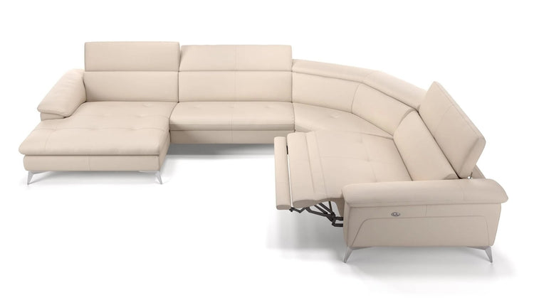 Leder Wohnlandschaft STELLA