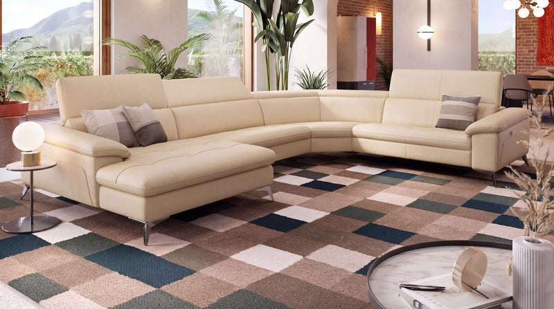 Leder Wohnlandschaft STELLA – Bild 4