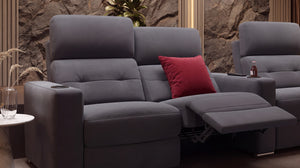Stoff 3-Sitzer Kinosofa Partnersitz BARI – Bild 15