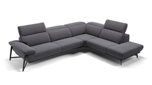 Stoff Ecksofa BIANCO