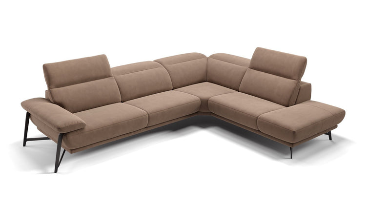 Stoff Ecksofa BIANCO