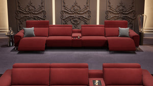 Stoff 4-Sitzer Kinosofa BELLA – Bild 5
