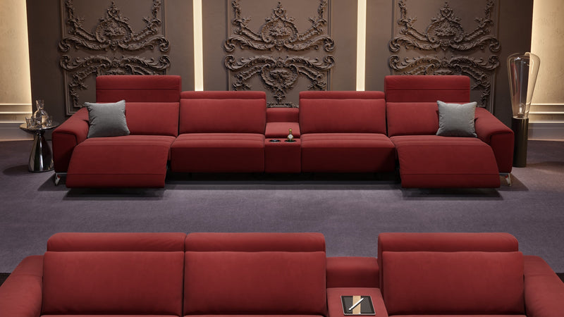 Stoff 4-Sitzer Kinosofa BELLA – Bild 5