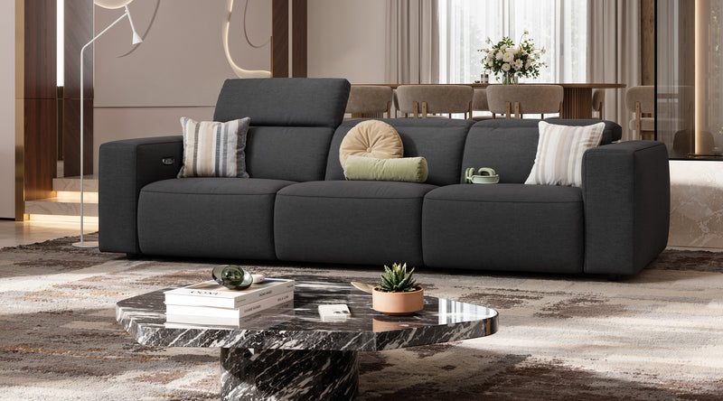 Stoff 3-Sitzer XXL ROMA – Bild 3
