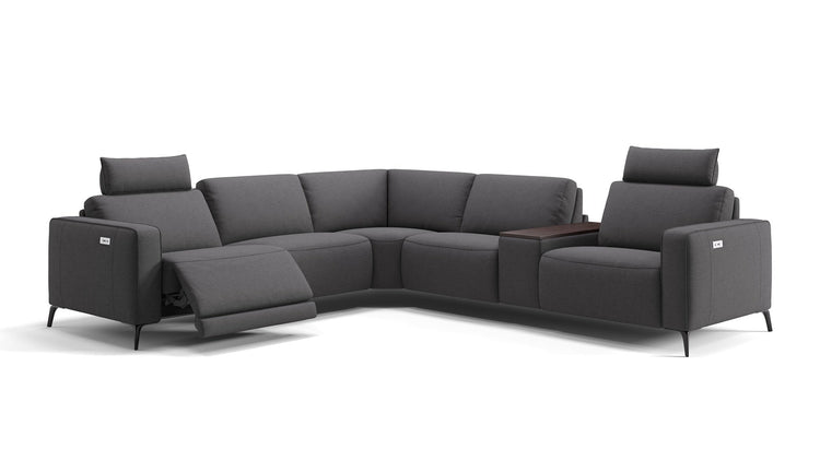 Stoff Ecksofa BARLETTA