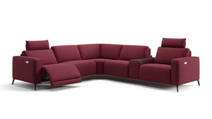 Stoff Ecksofa BARLETTA