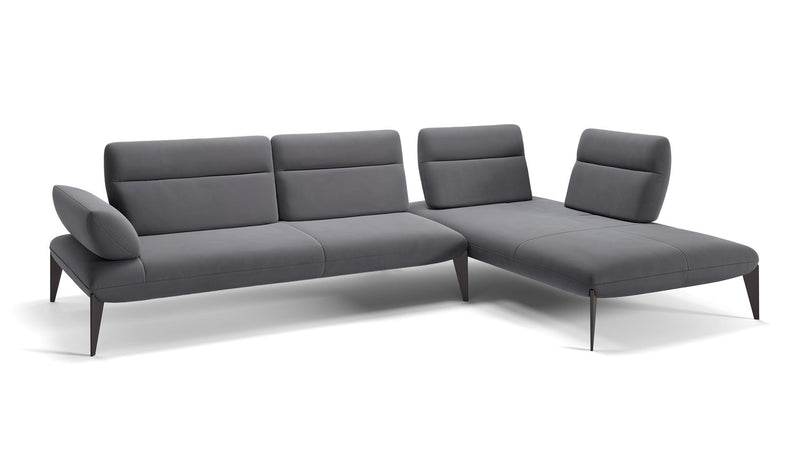 Stoff Ecksofa LAZIO