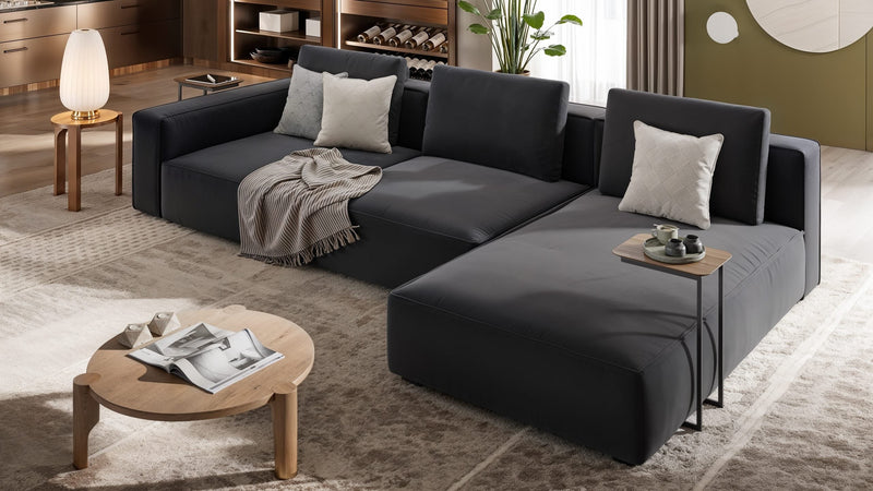 Stoff Ecksofa SELVA