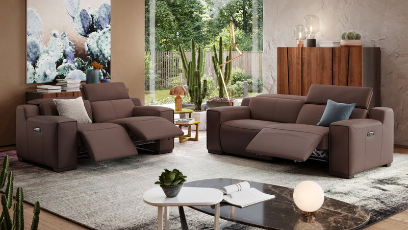 Leder 3-Sitzer Sofa LORETO – Bild 4