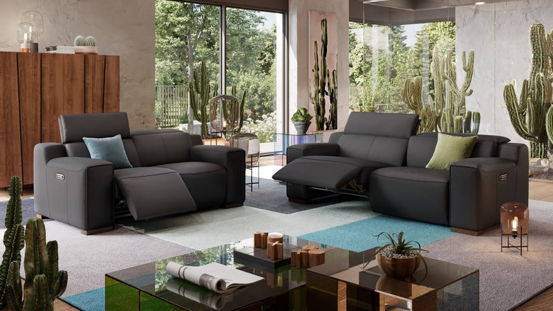 Leder 3-Sitzer Sofa LORETO – Bild 6