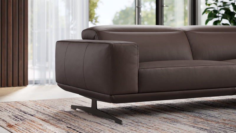 Leder 2-Sitzer Sofa MERANO – Bild 6