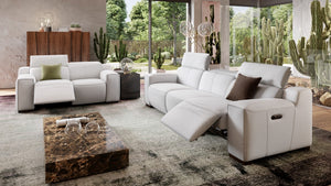 Leder 3-Sitzer Sofa XXL LORETO – Bild 5