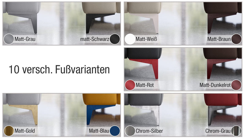 Leder 4-Sitzer Kinosofa BELLA – Bild 3