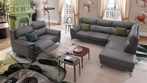 Leder Ecksofa LANTELLA – Bild 5
