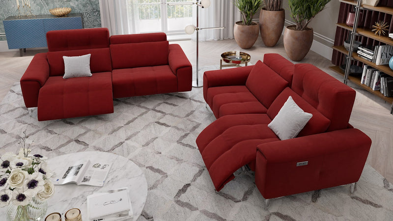 Stoff 3-Sitzer Sofa SALENTO – Bild 7