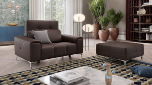 Leder Hocker SALENTO – Bild 2